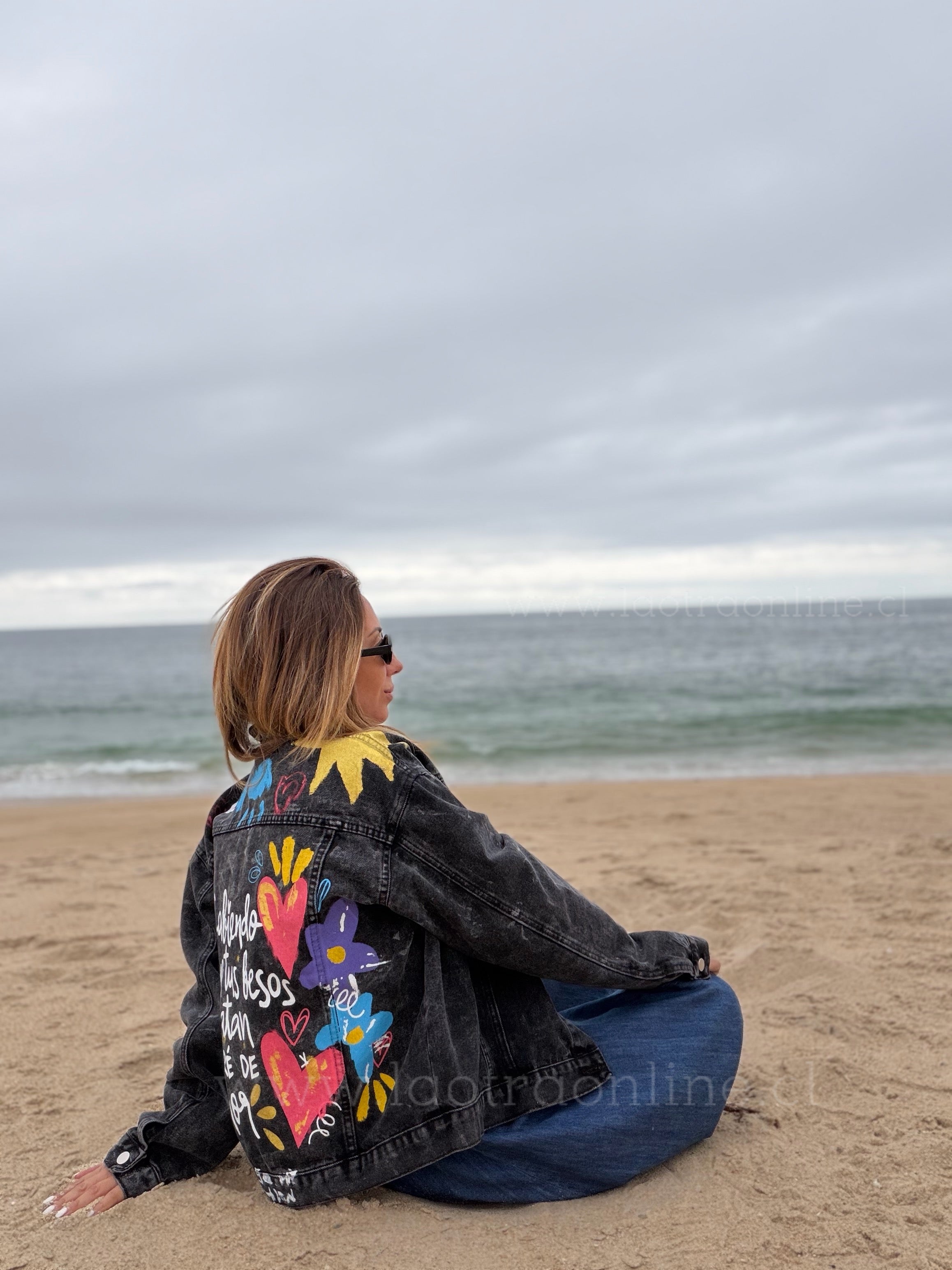 Chaqueta Jeans Amor eterno