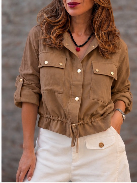 Chaqueta linolet toffe