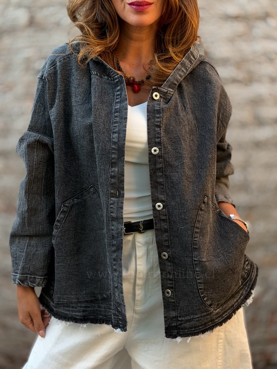 Chaqueta Mezclilla Cool marengo