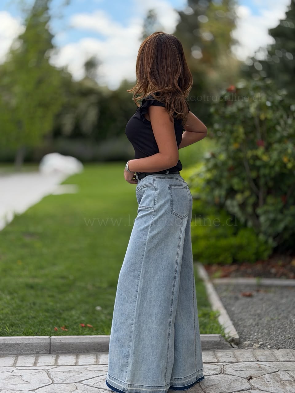 Wide Leg Fantastico celeste