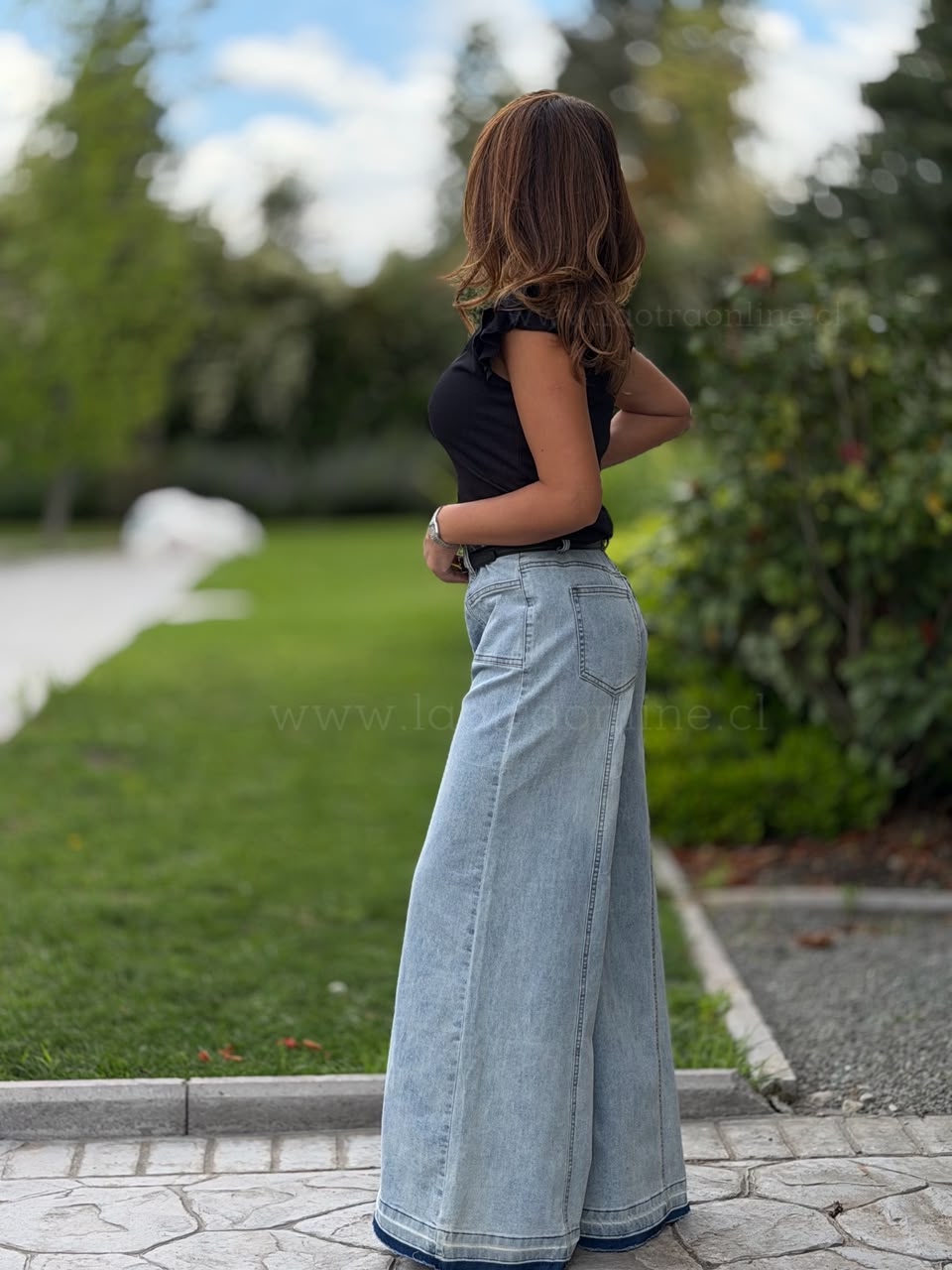 Wide Leg Fantastico celeste