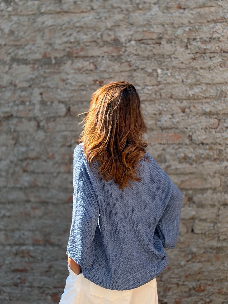 Sweater Precioso azul