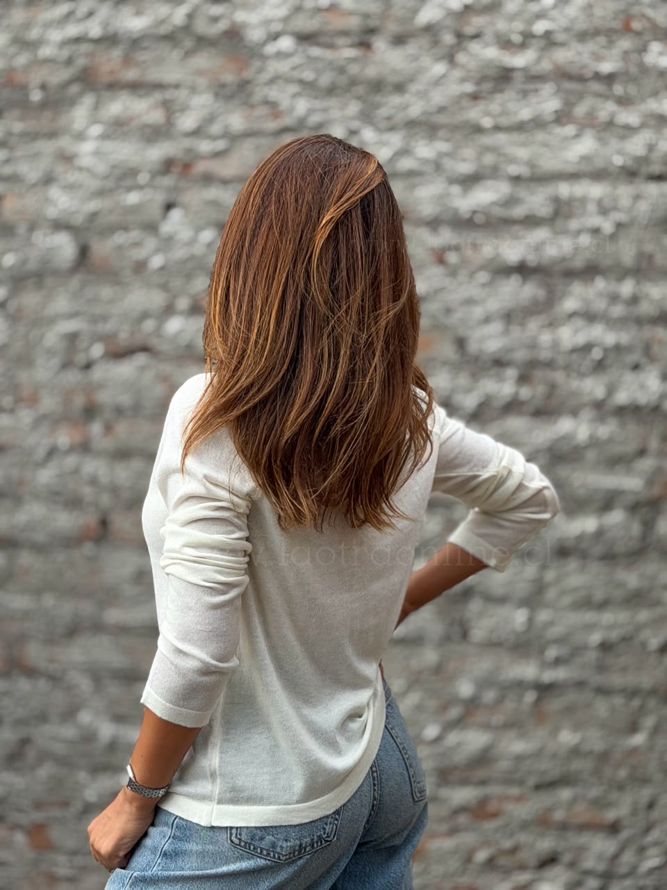 Chaleco Savannah crema