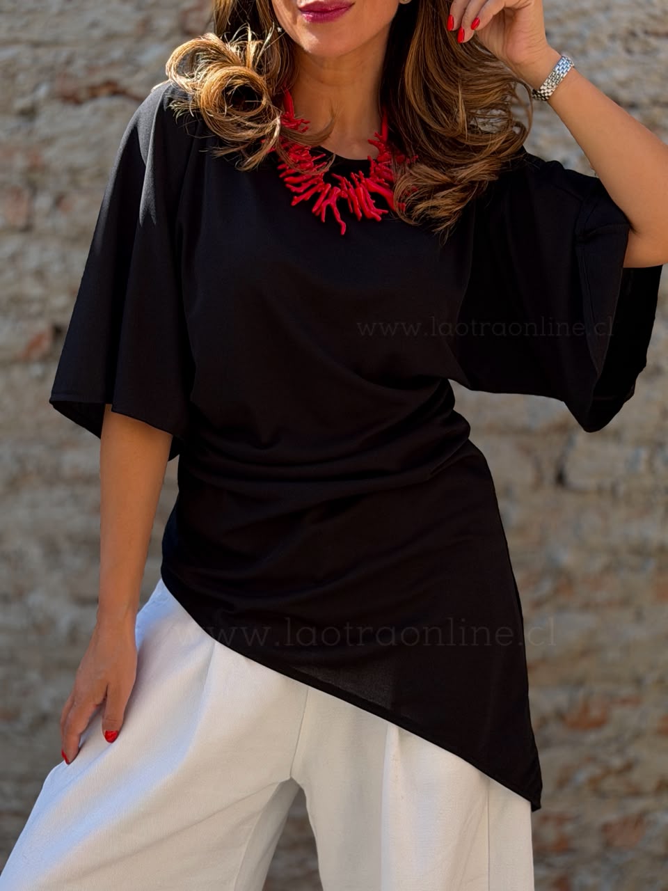 Polera Estambul negro