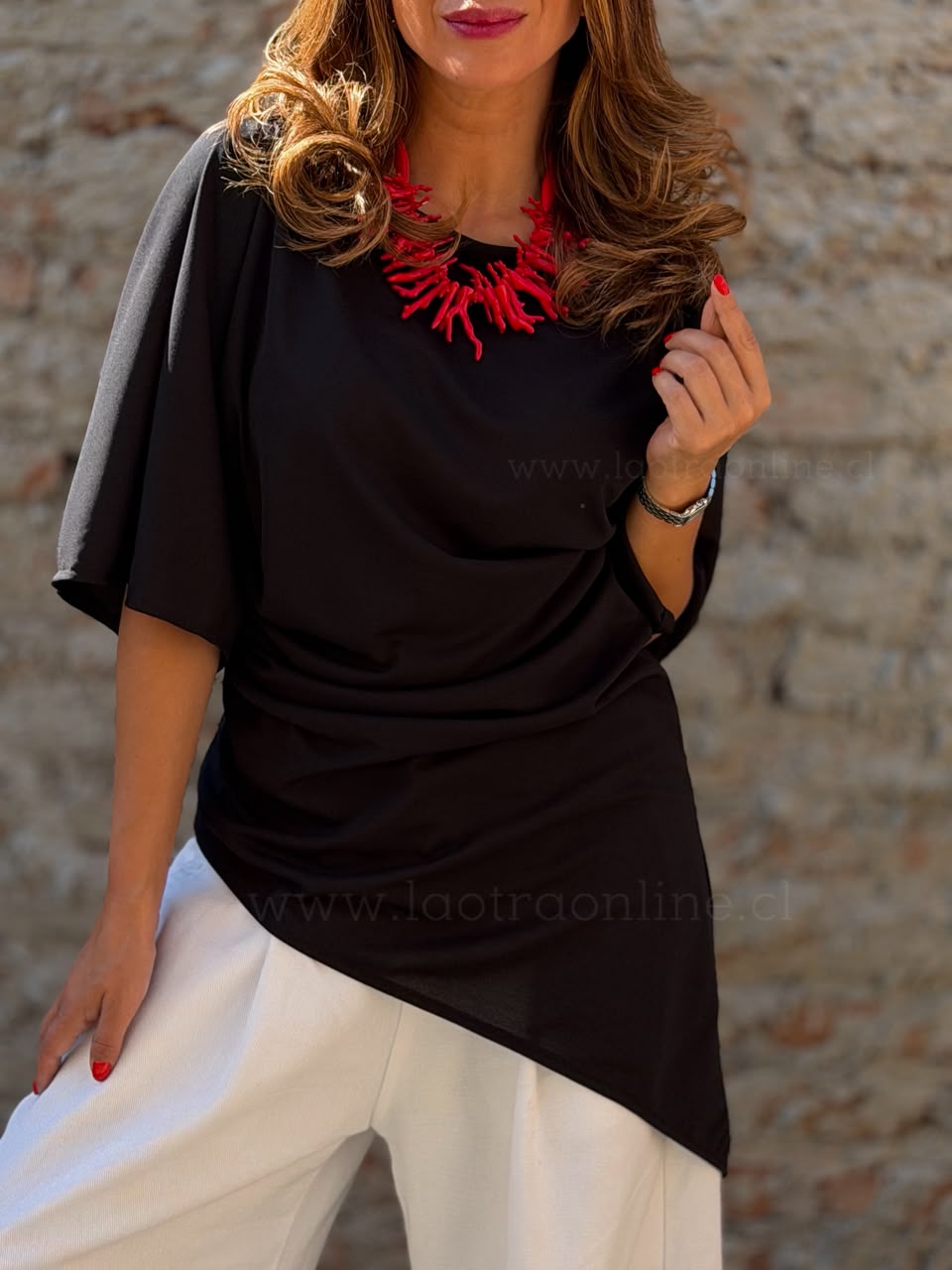 Polera Estambul negro