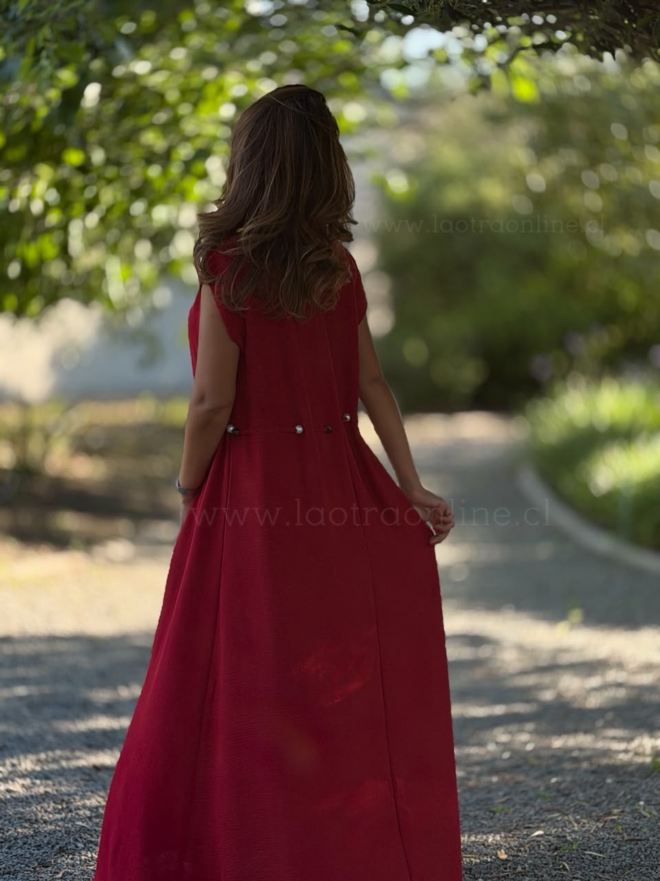 Túnica Habana rojo