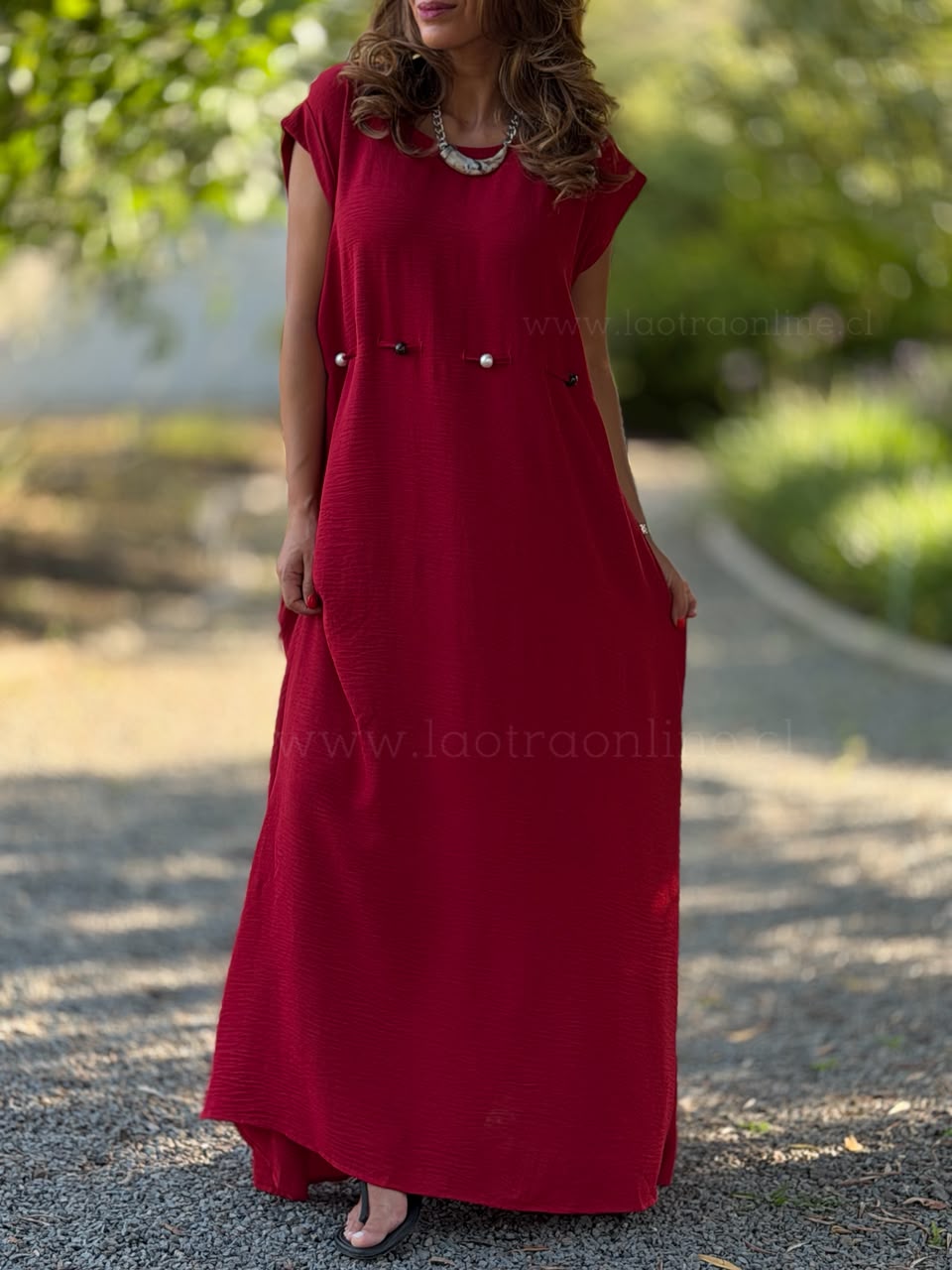 Túnica Habana rojo