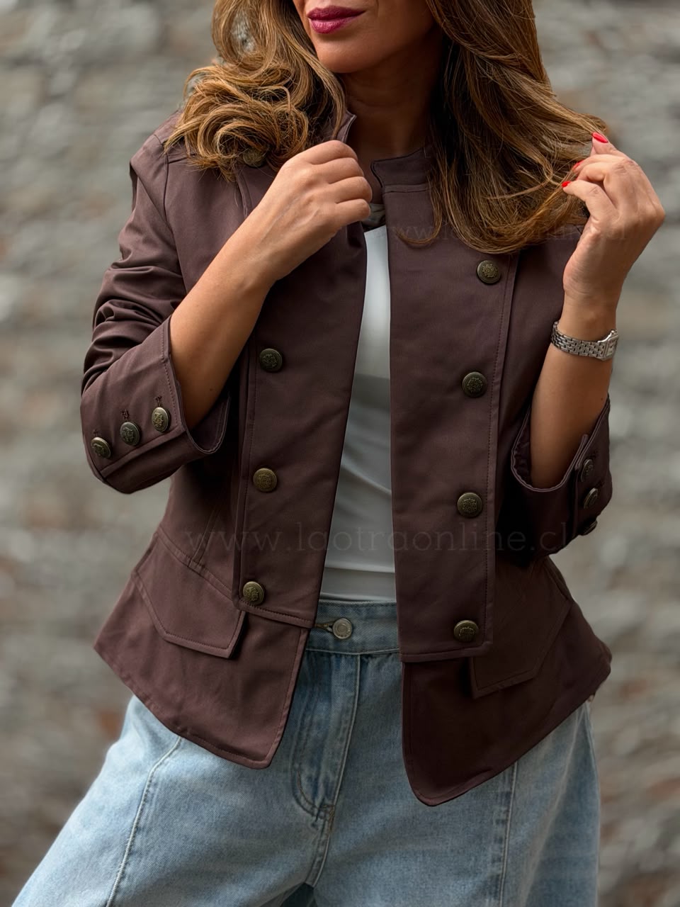 Blazer Rivadavia Napoleón choco