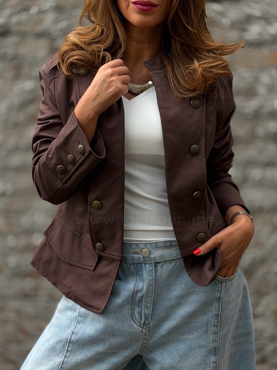 Blazer Rivadavia Napoleón choco
