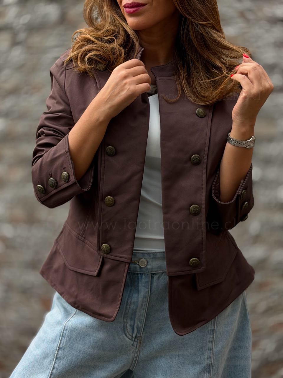 Blazer Rivadavia Napoleón choco