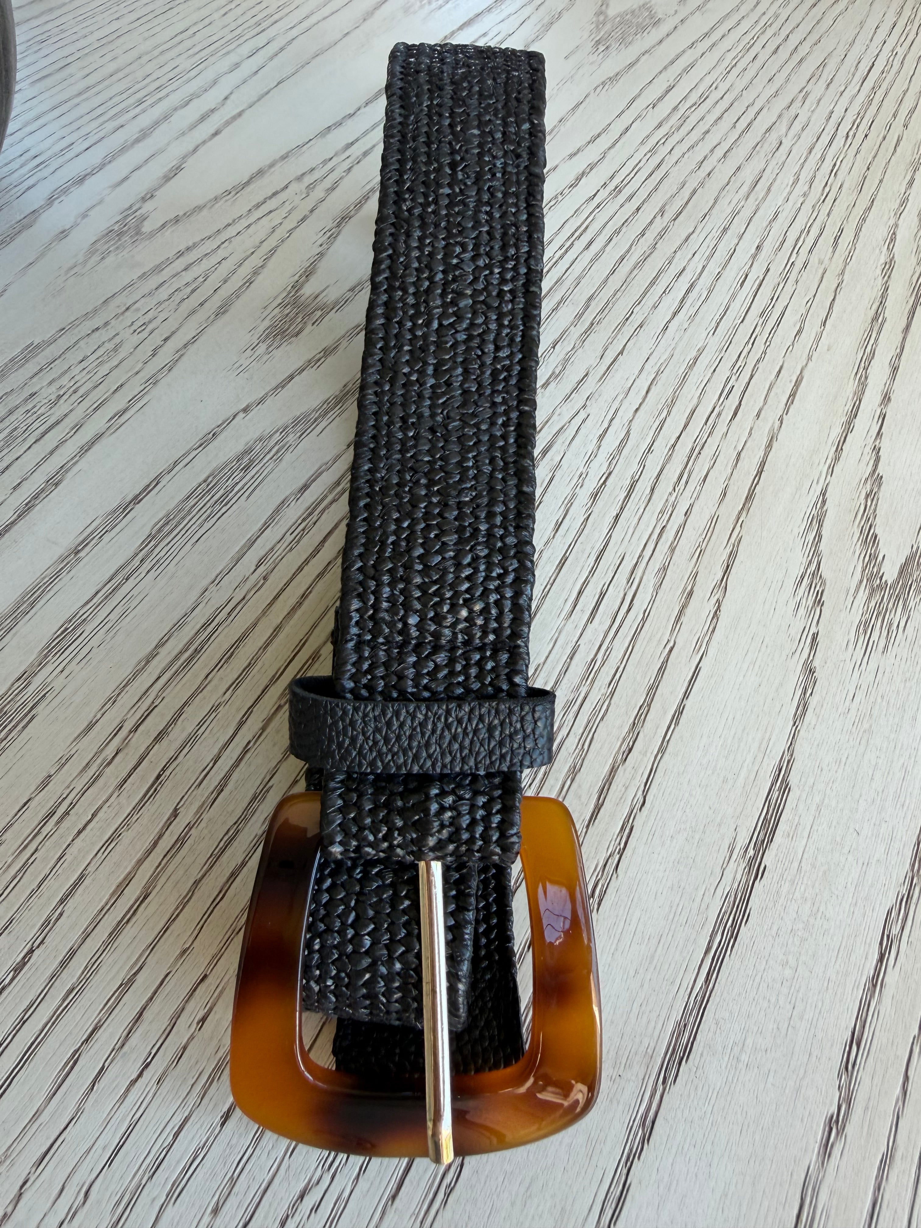 Cinturón Bélgica negro