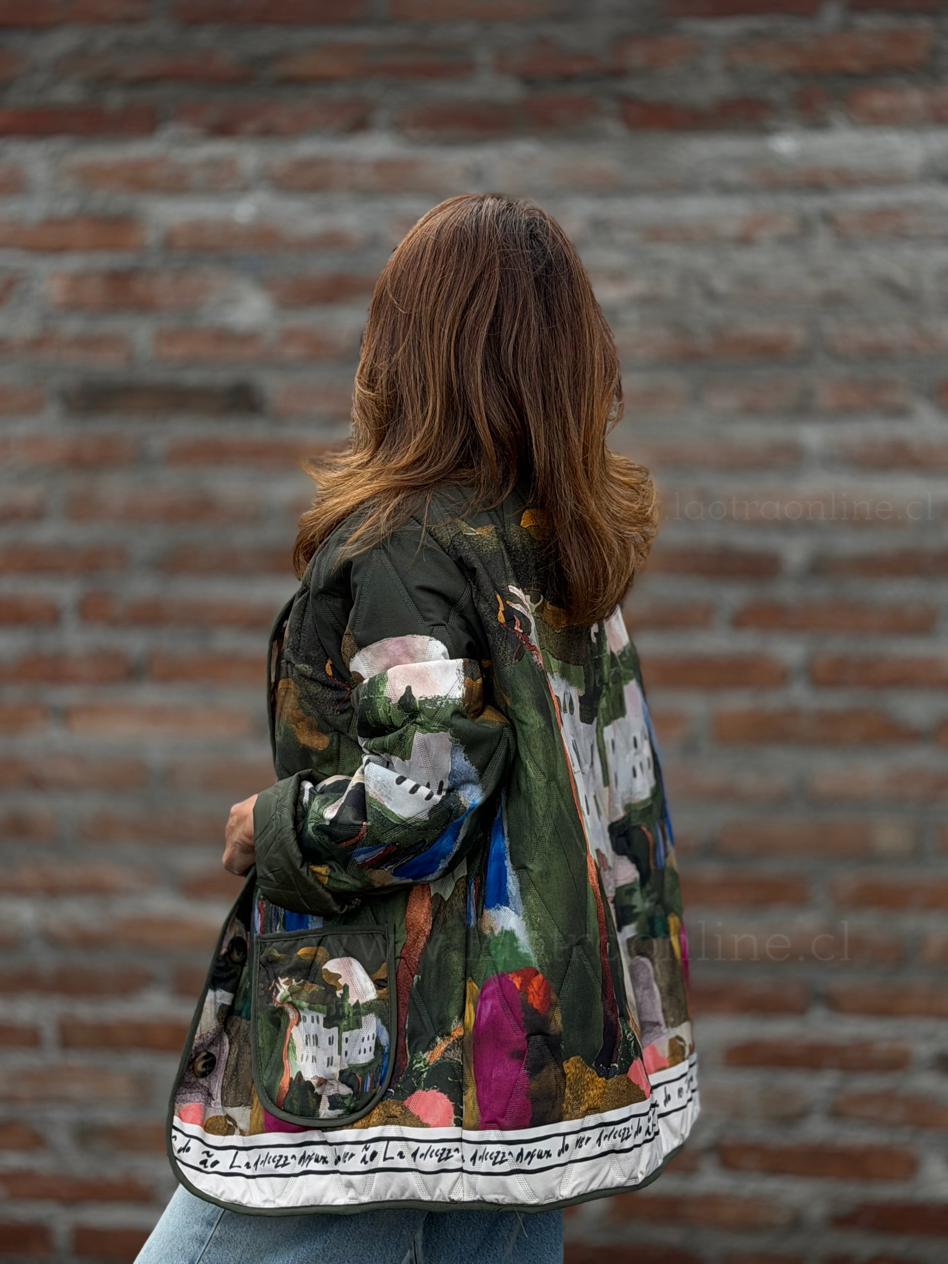Chaqueta Venecia olivo