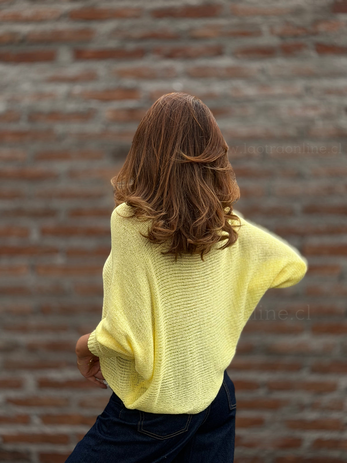 Sweater hilo soft amarillo