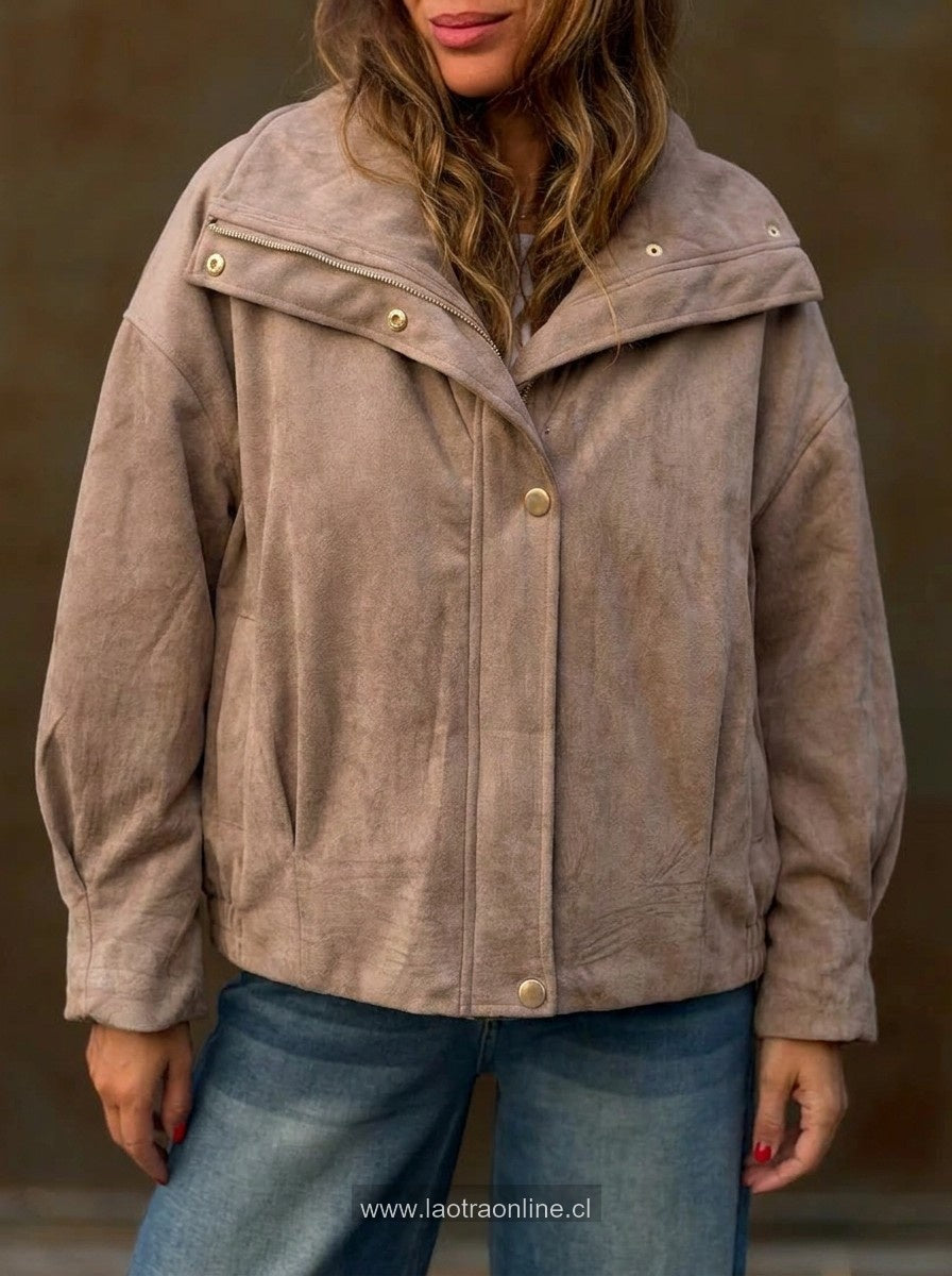 Chaqueta acolchada Dupe arena