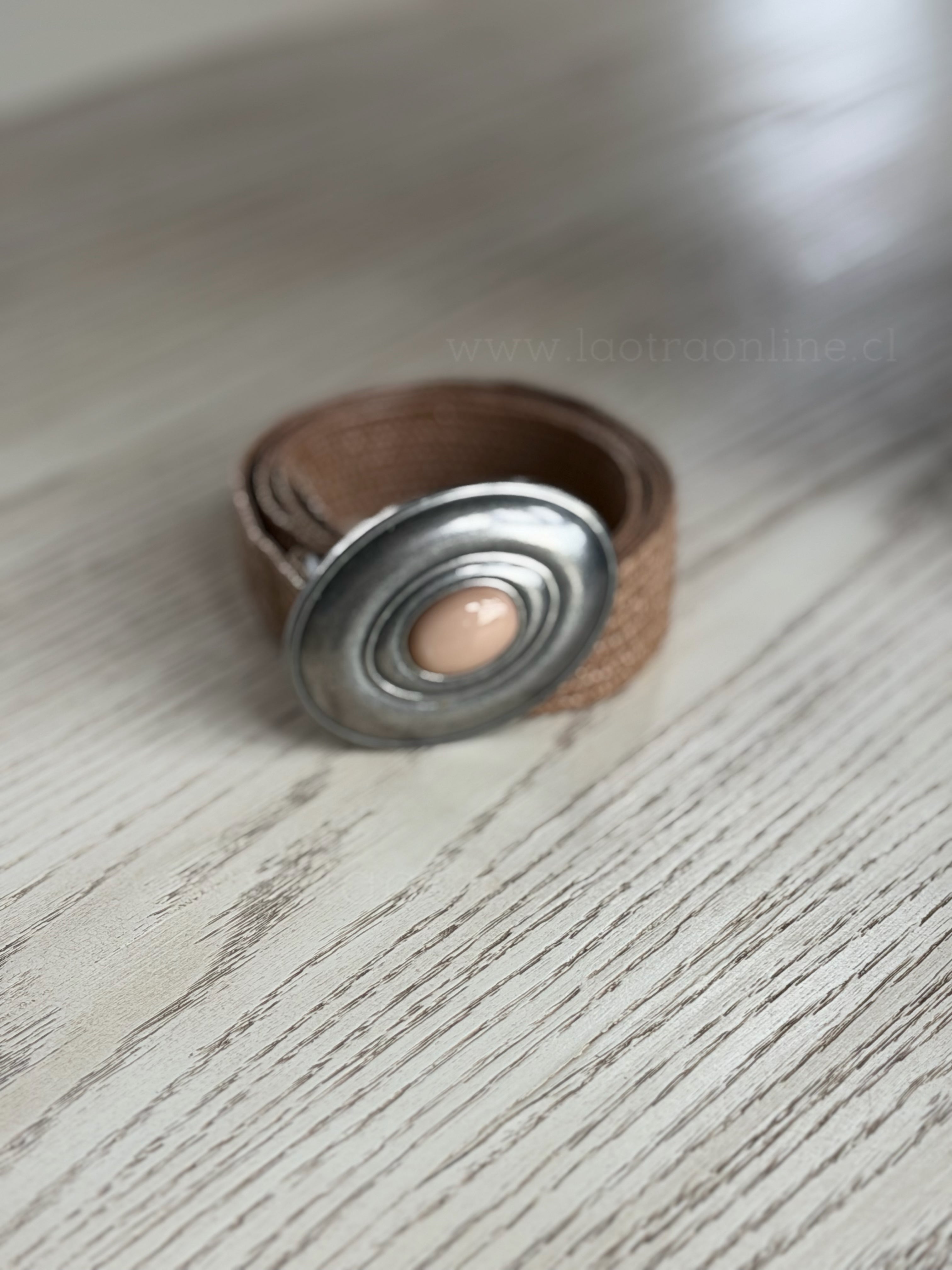 Cinturón Toscana beige