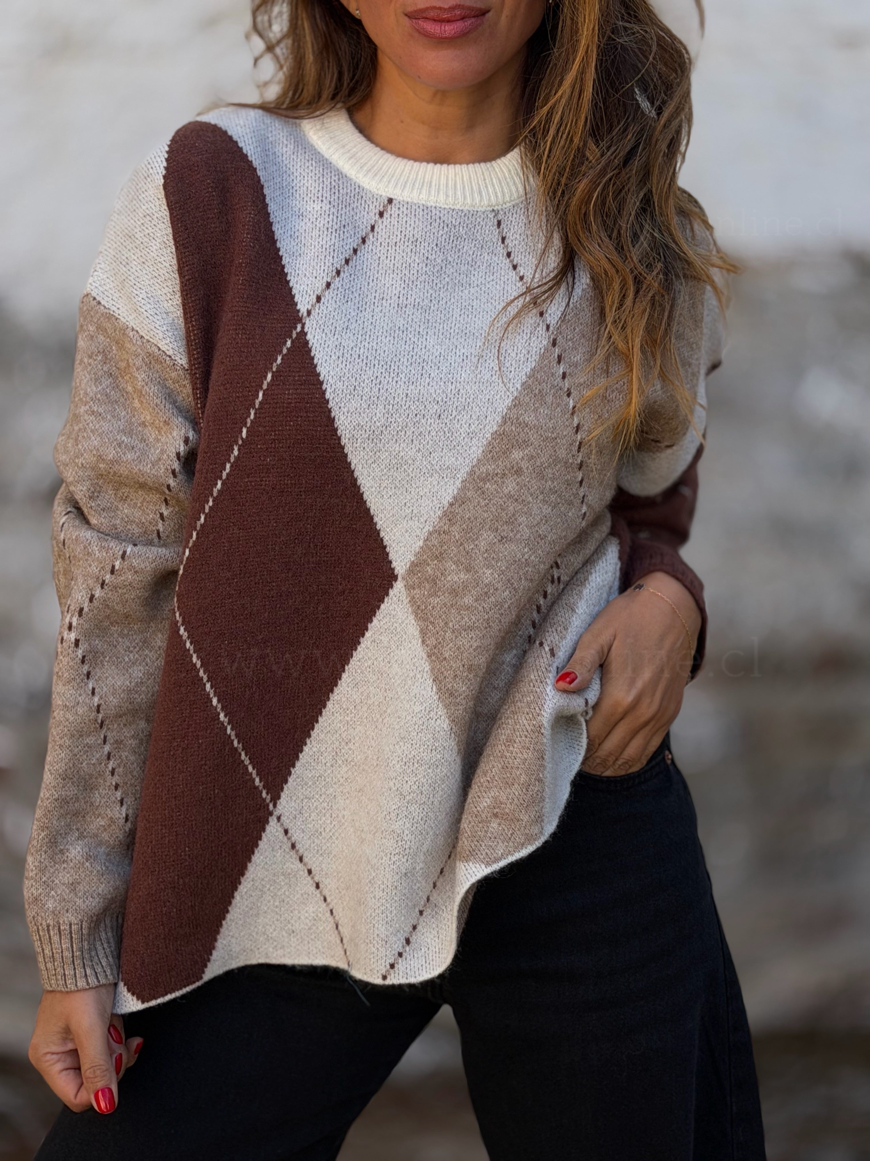 Sweater Texas crema