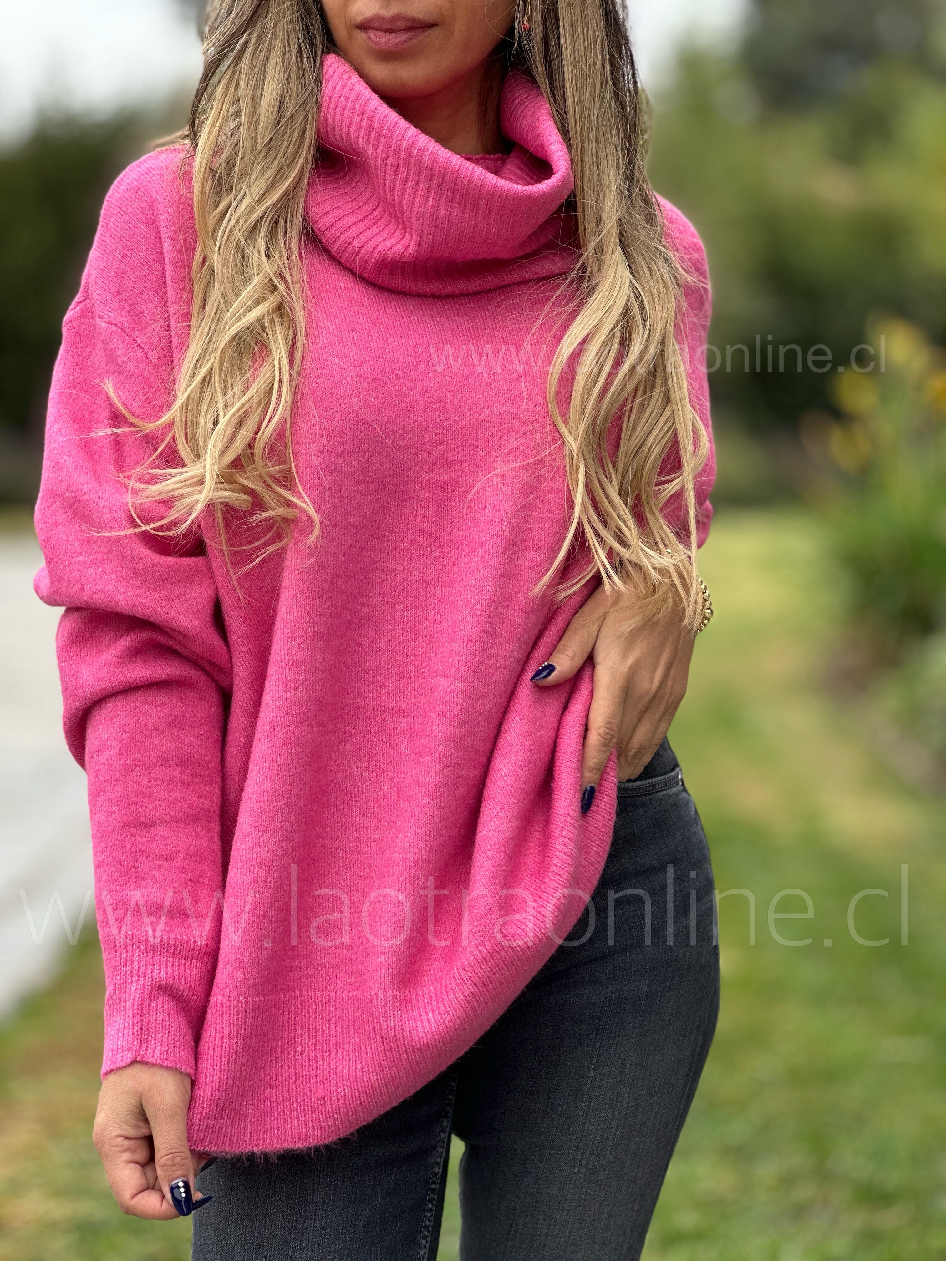 Sweater Camerún fucsia