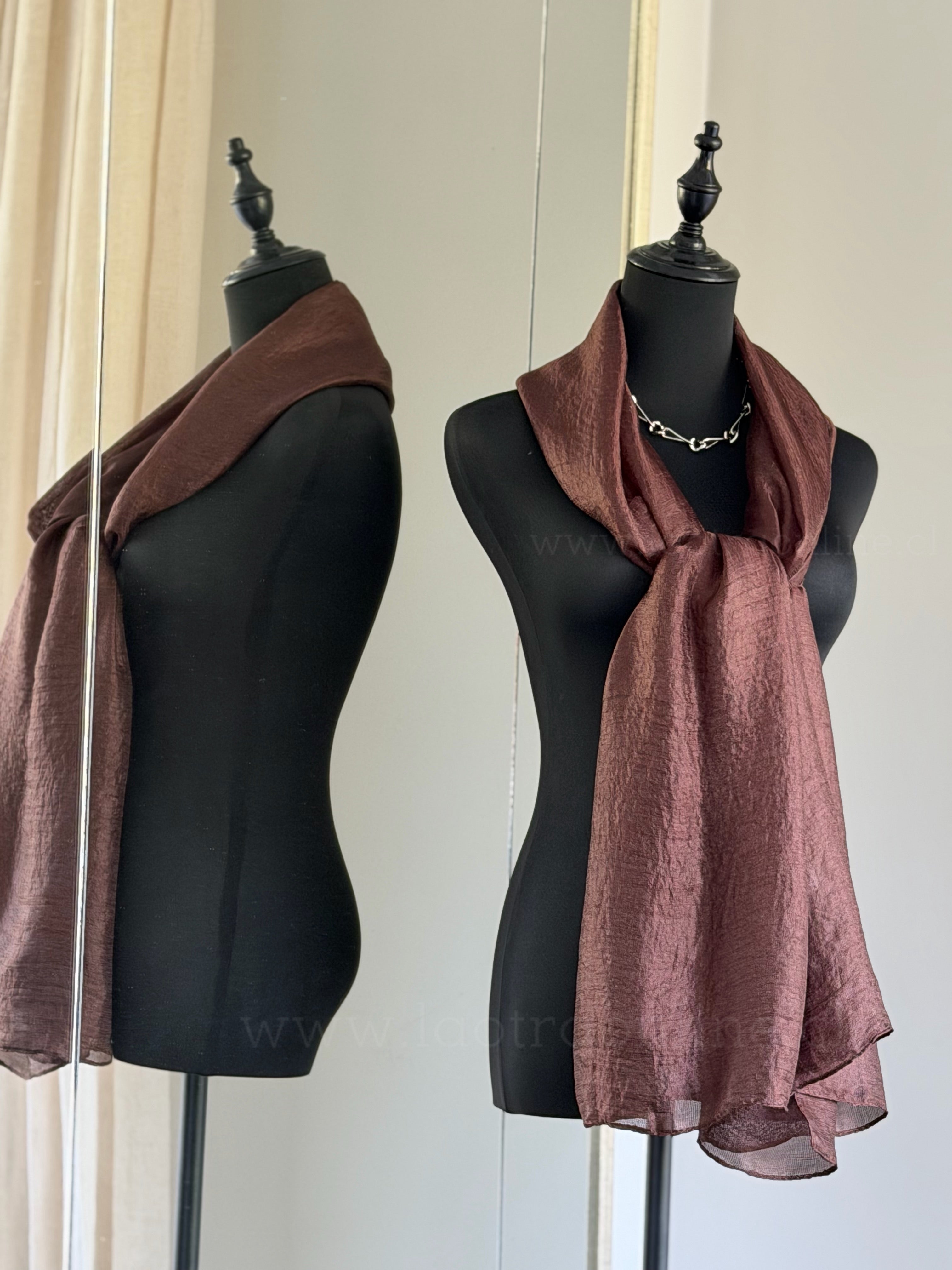 Pañuelo Princesa marrón