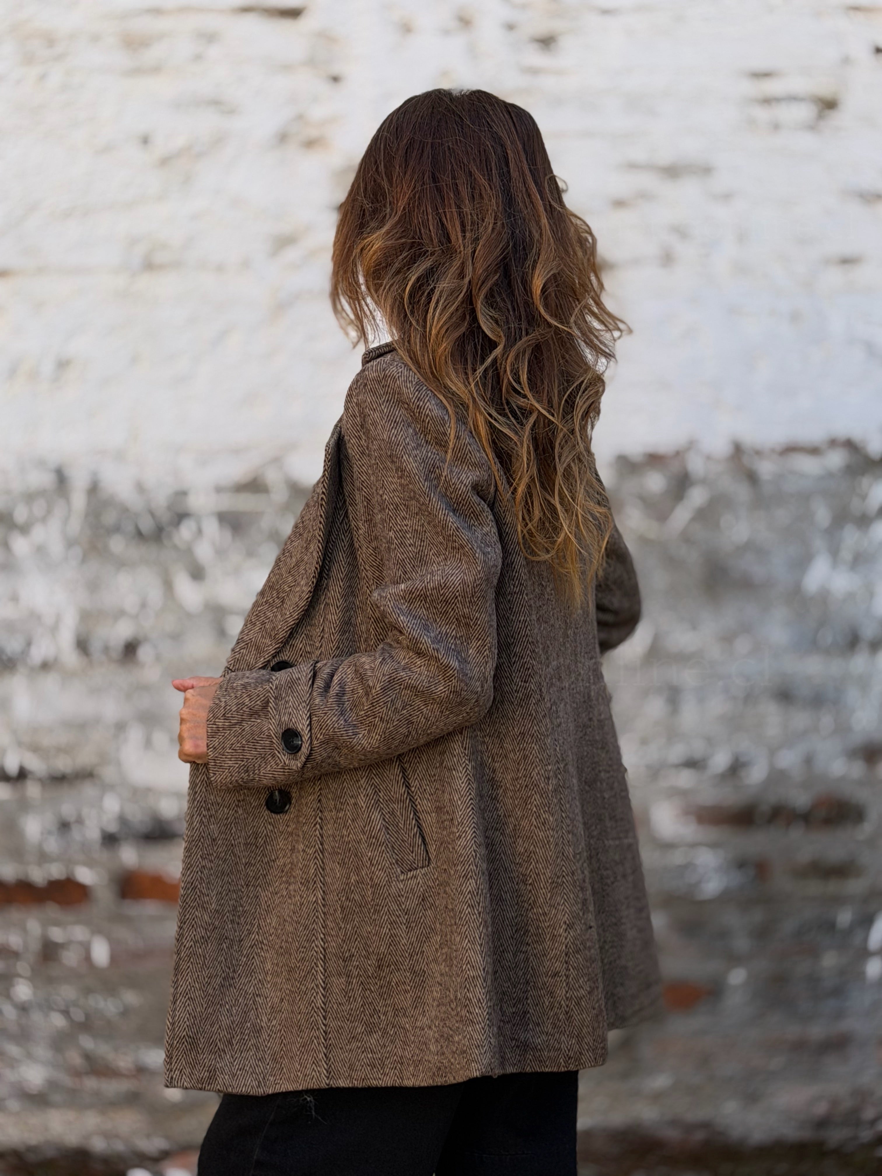 Abrigo Sastrero taupe