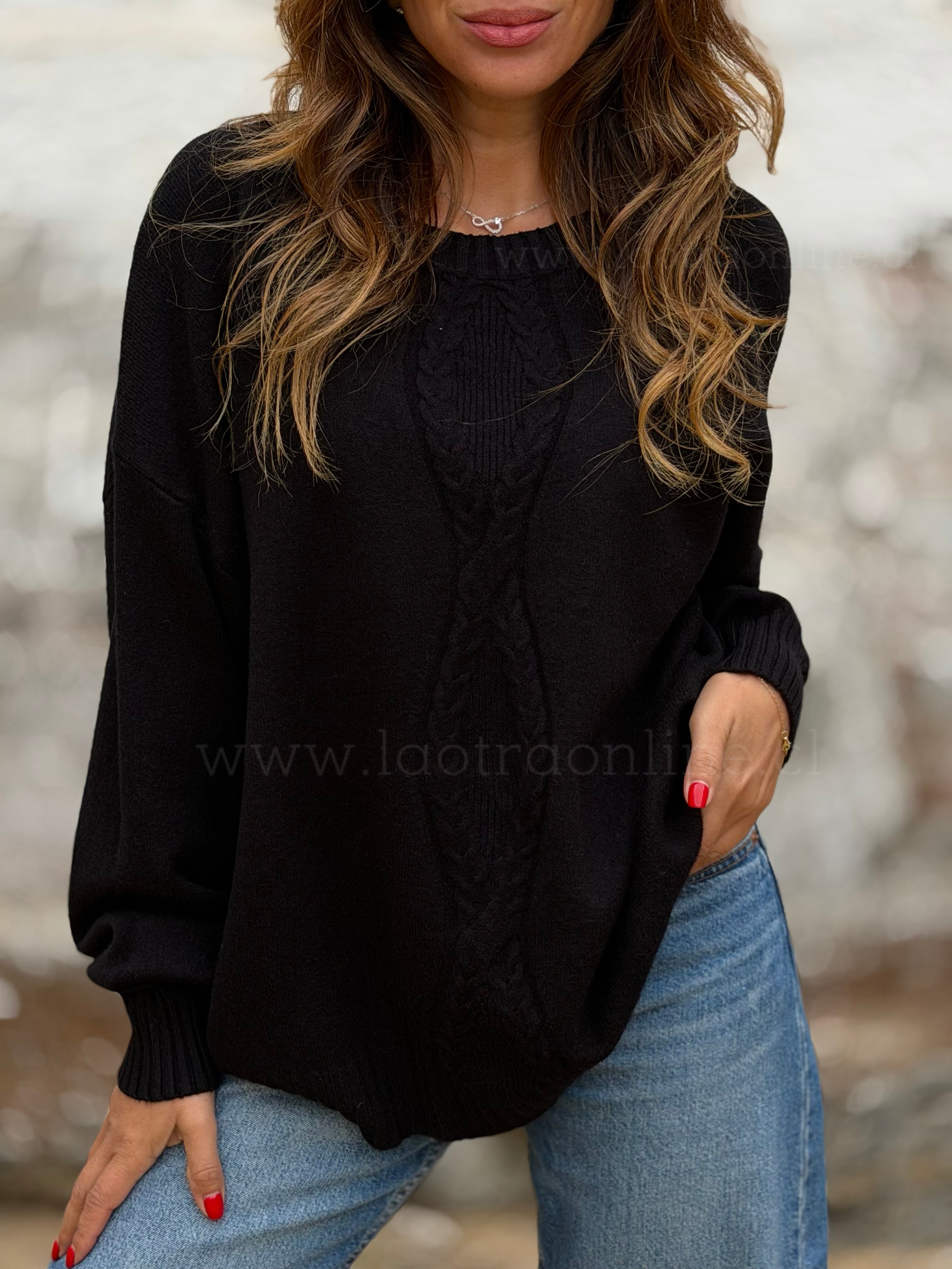 Sweater Milán negro