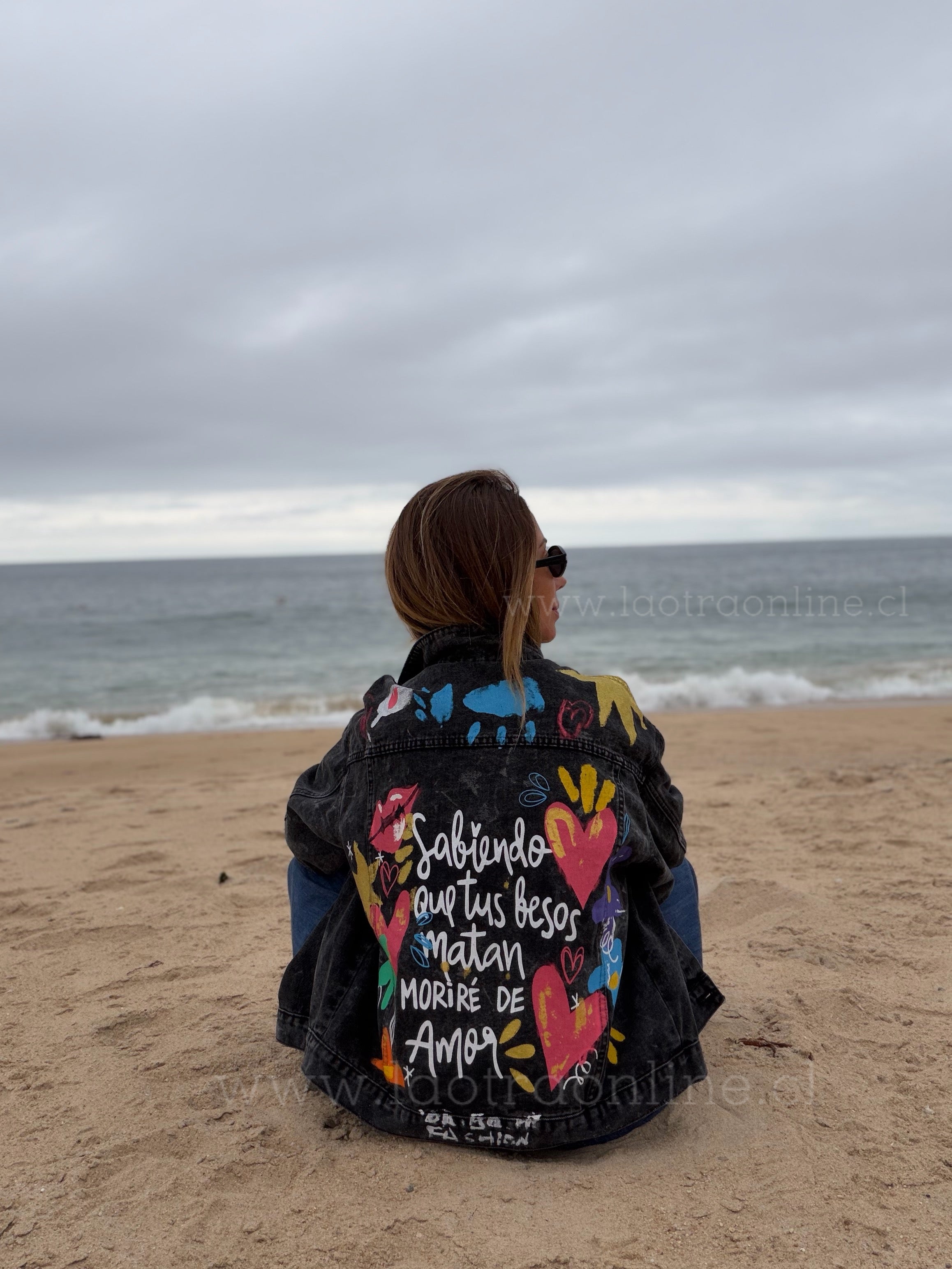 Chaqueta Jeans Amor eterno