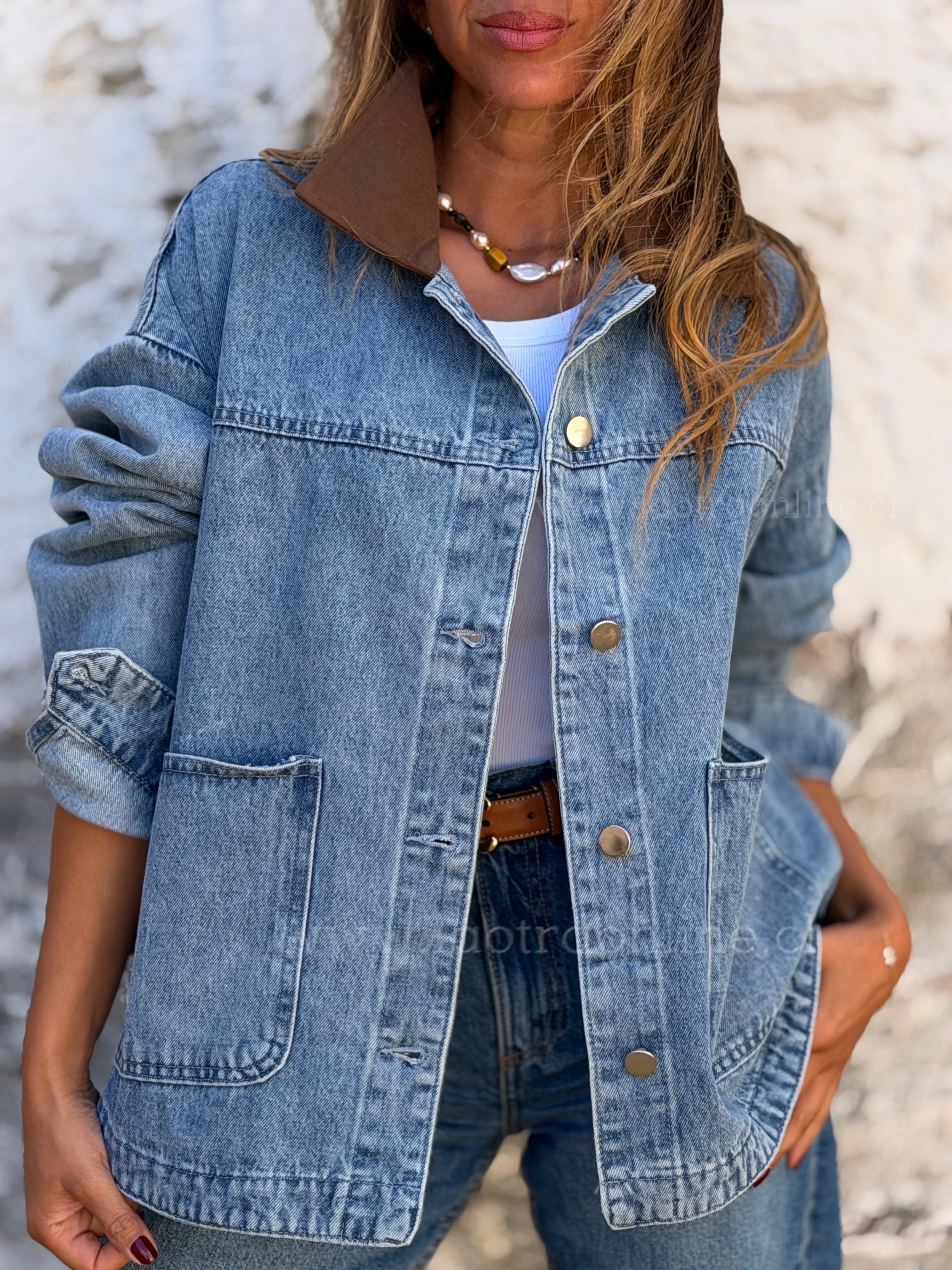 Chaqueta impacto azul