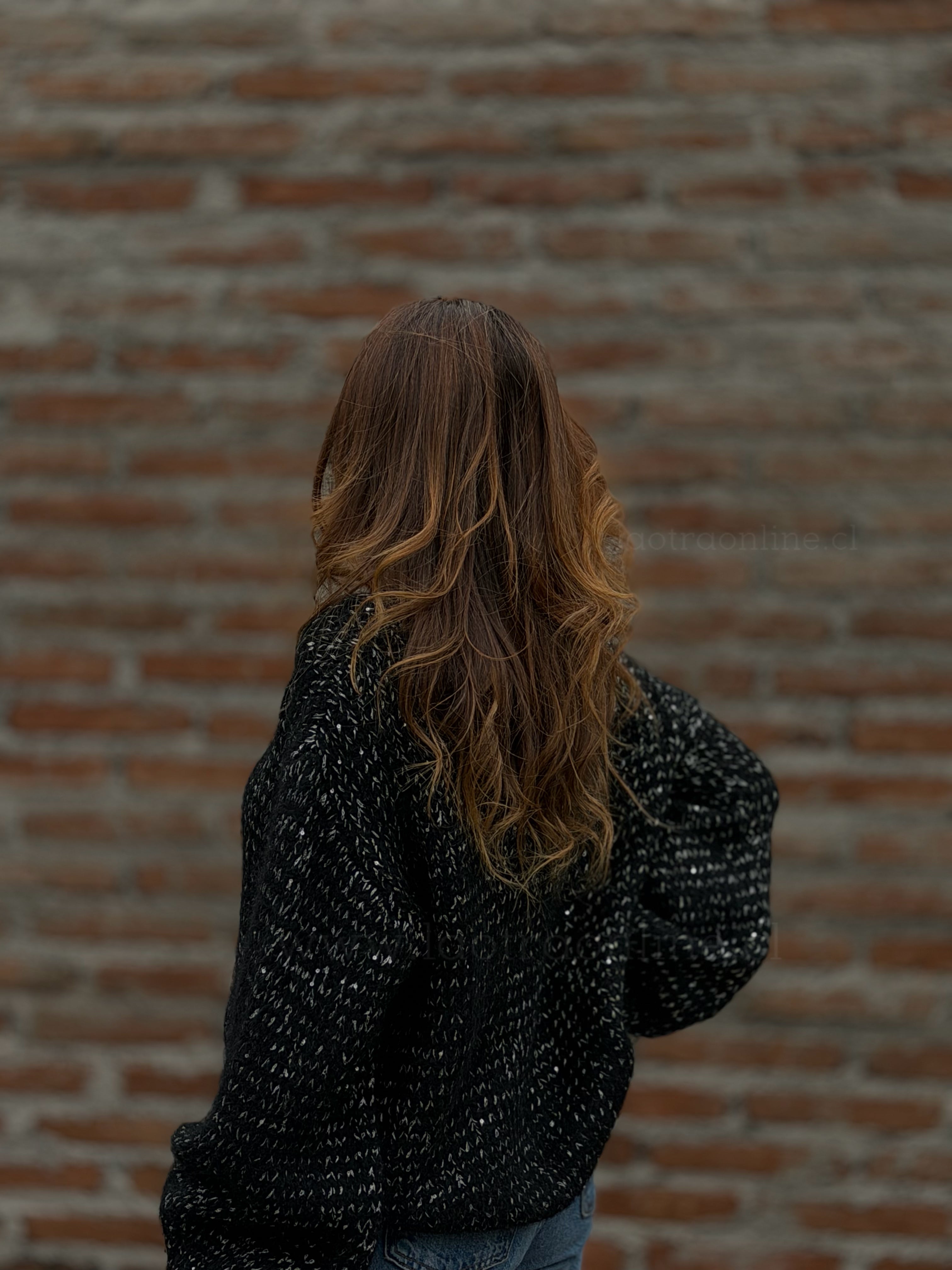 Sweater Versalles negro