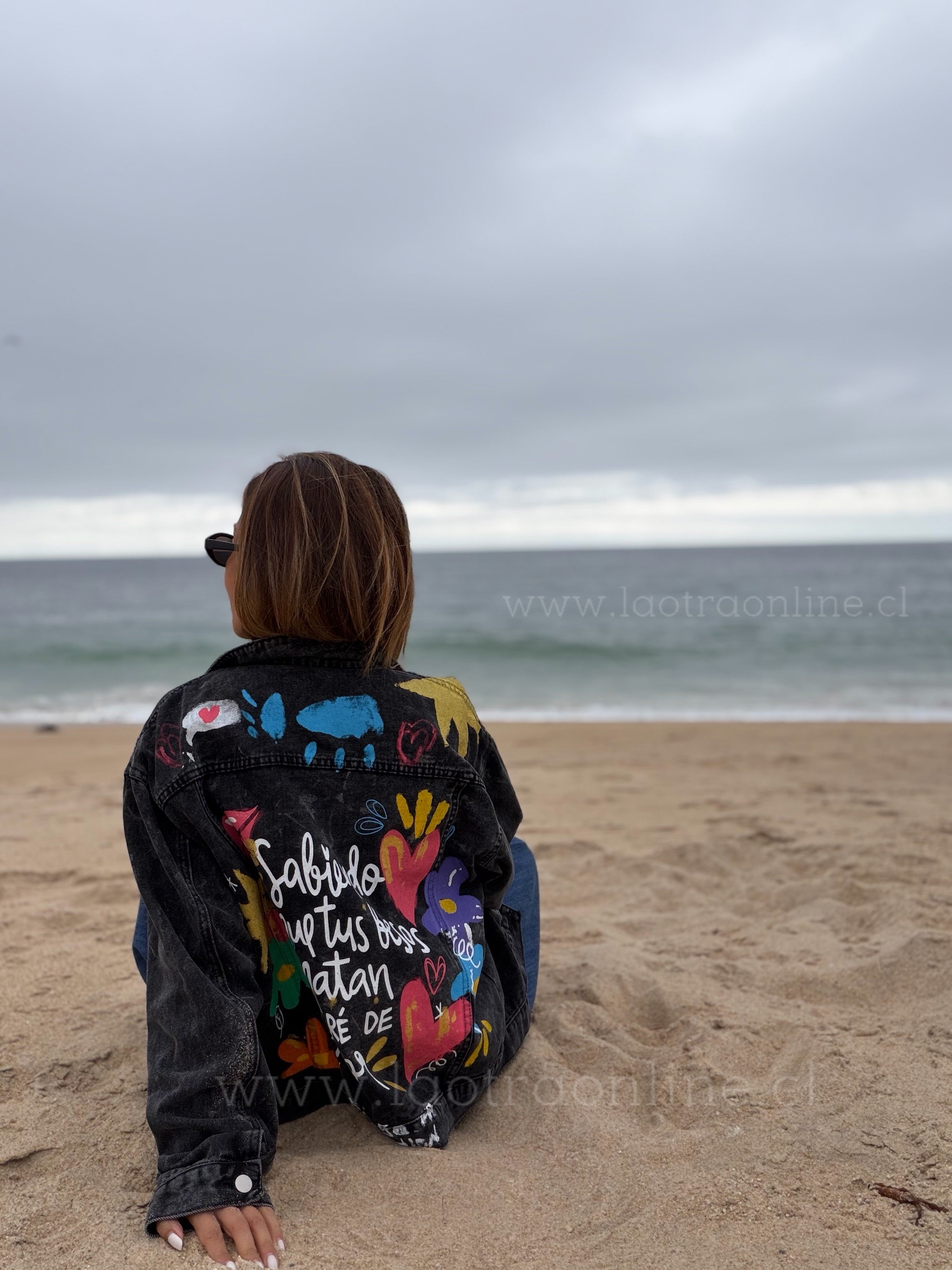 Chaqueta Jeans Amor eterno