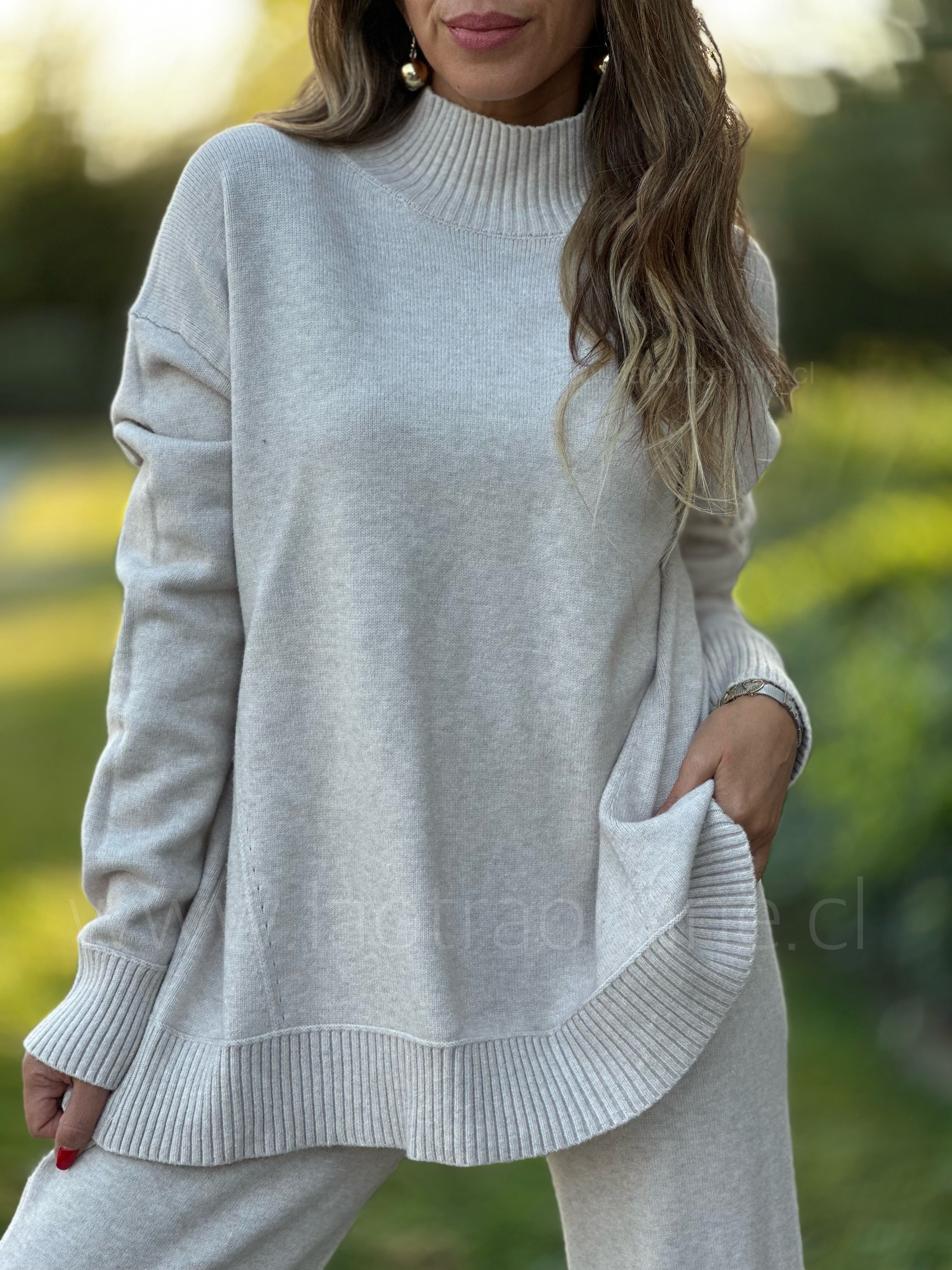 Conjunto Barbados crema