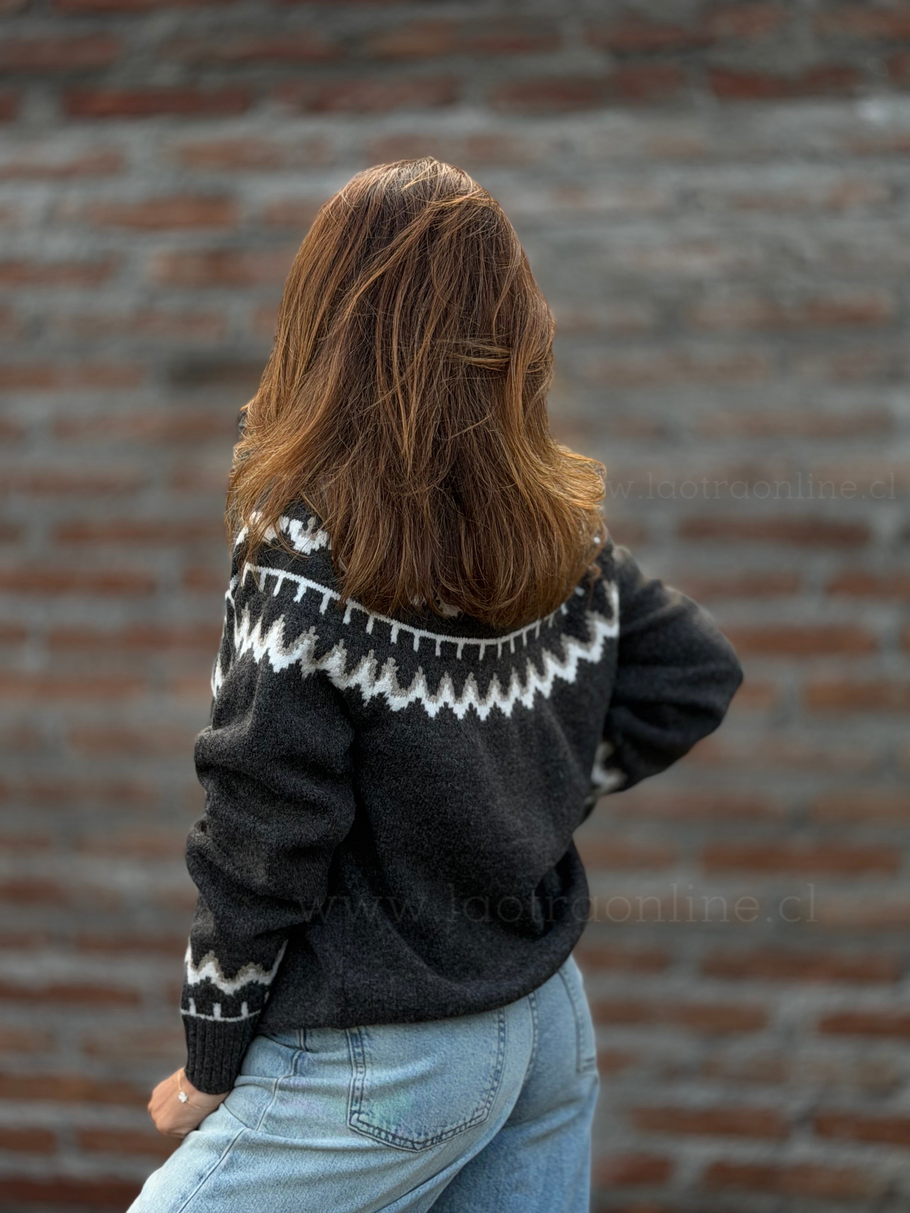 Sweater Canadá choco