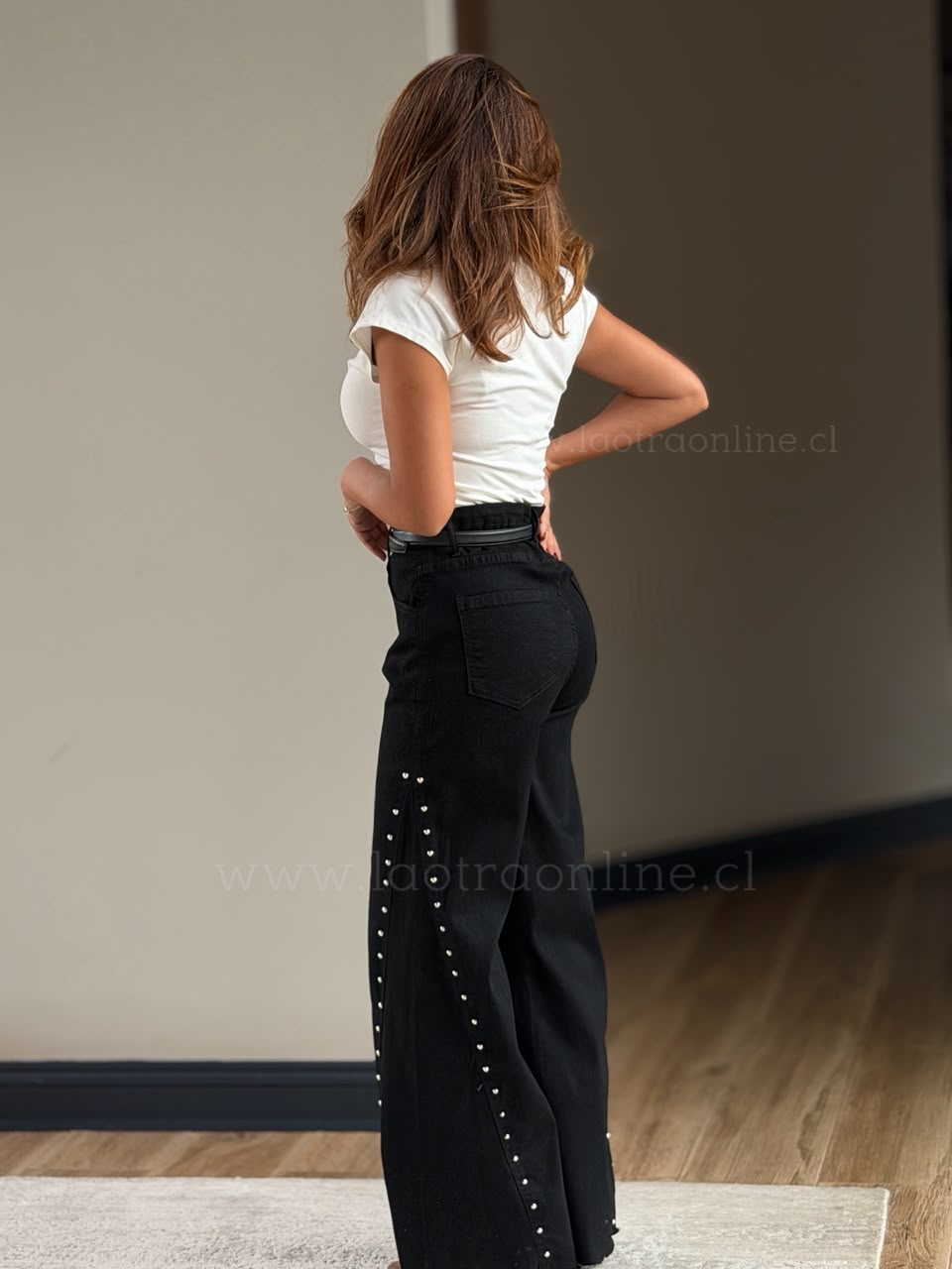 Jeans Cool tachas negro