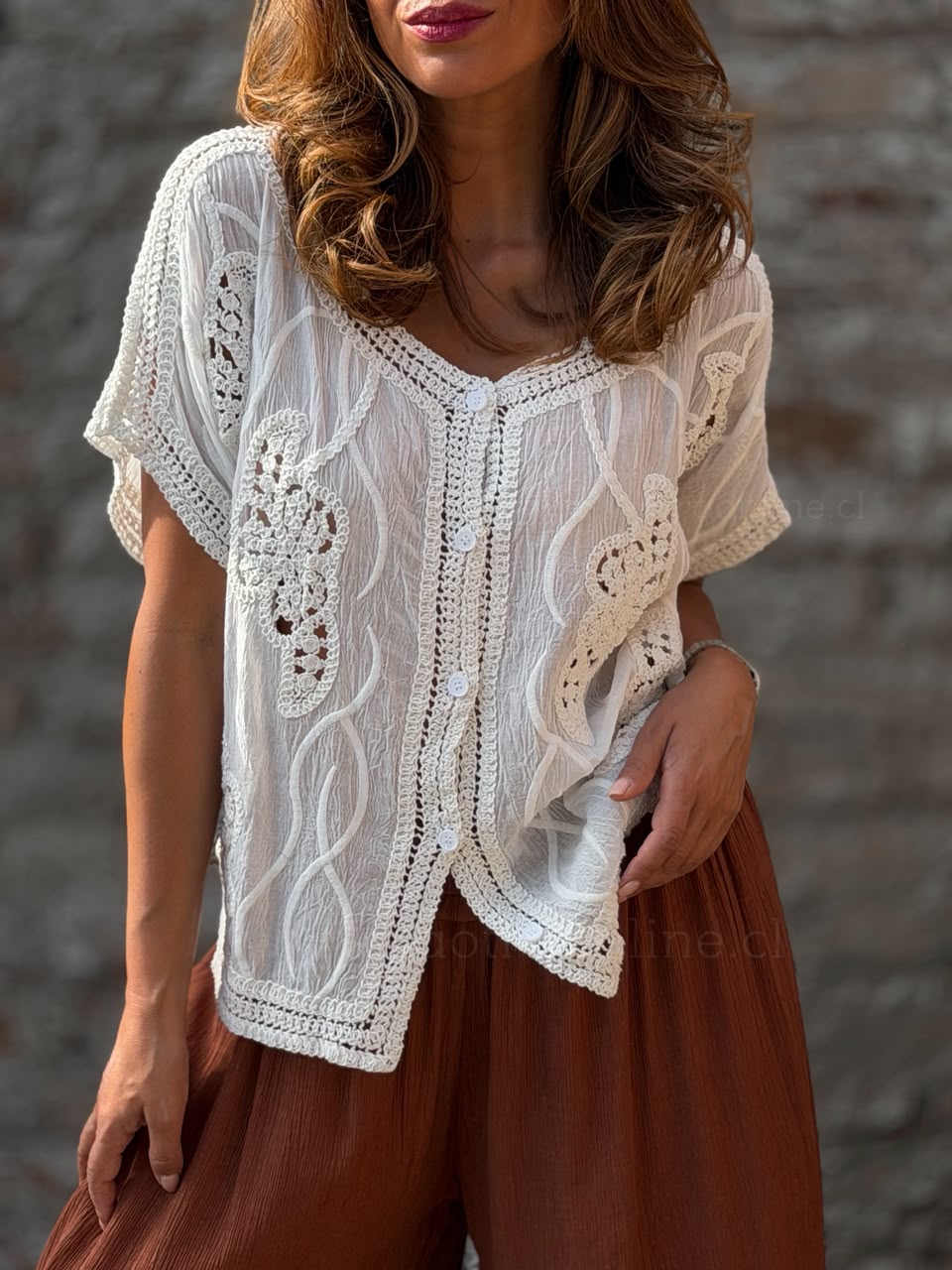 Blusa Finlandia blanco