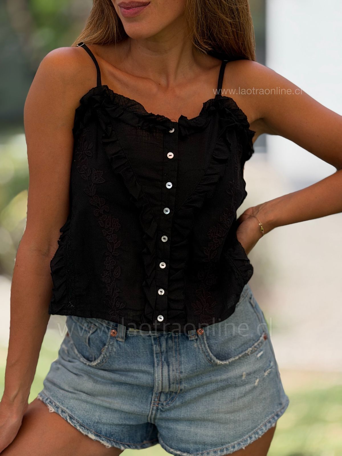 Polera Sensación negro