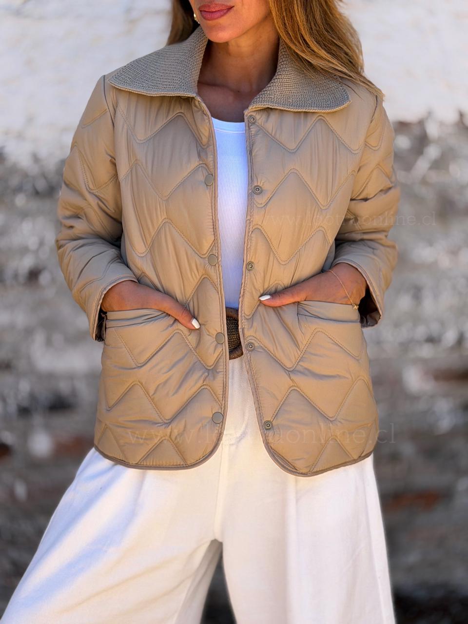 Chaqueta Berlín beige