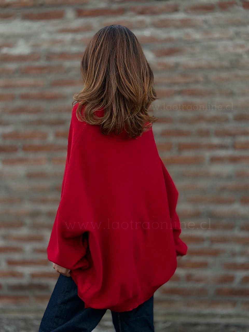 Básico Oversize rojo