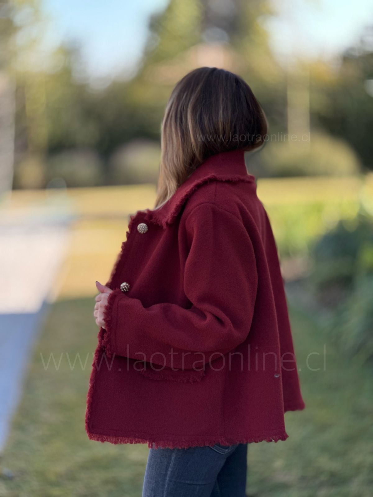 Abrigo Italia cherry