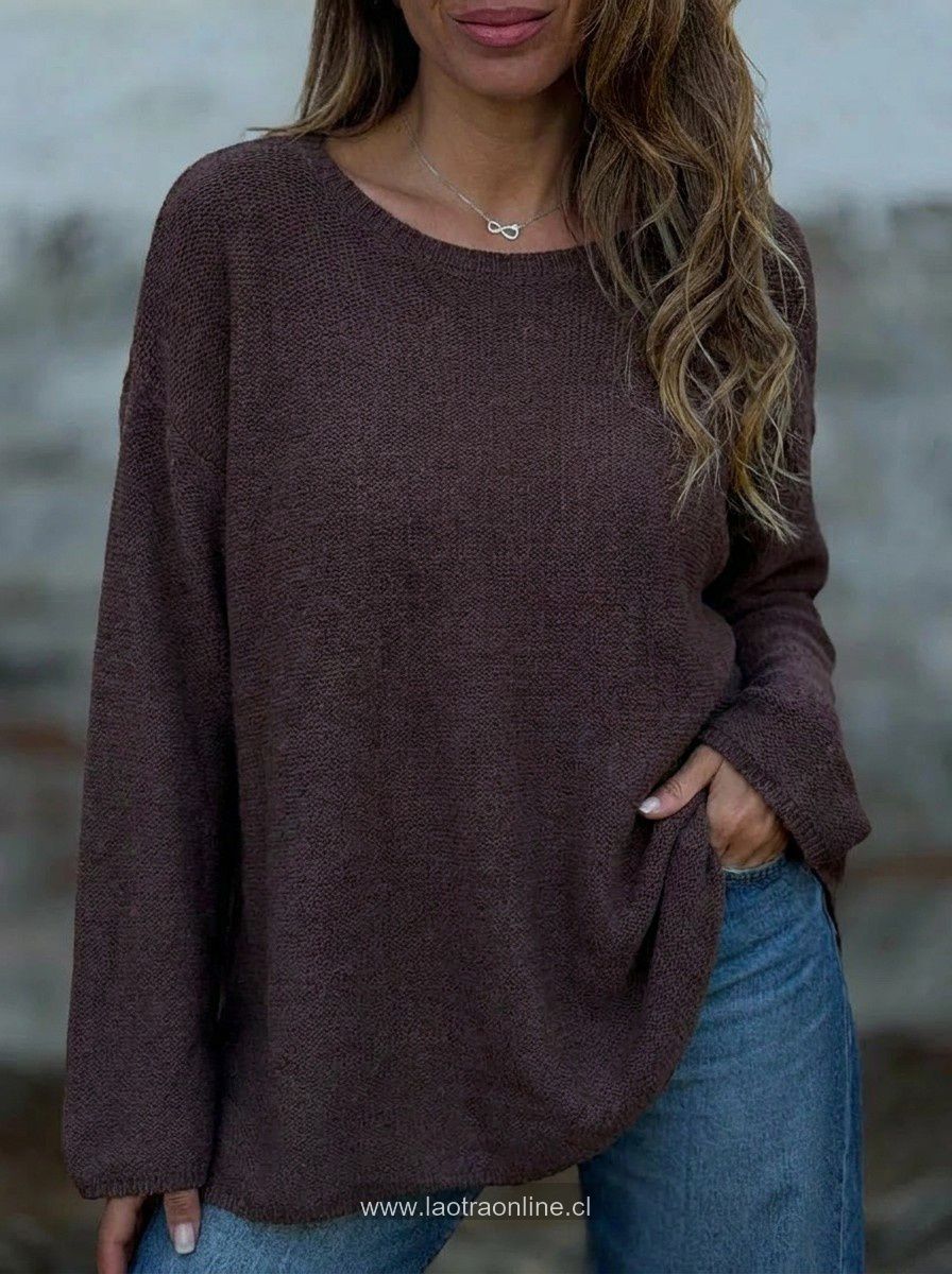 Sweater Ghana marrón