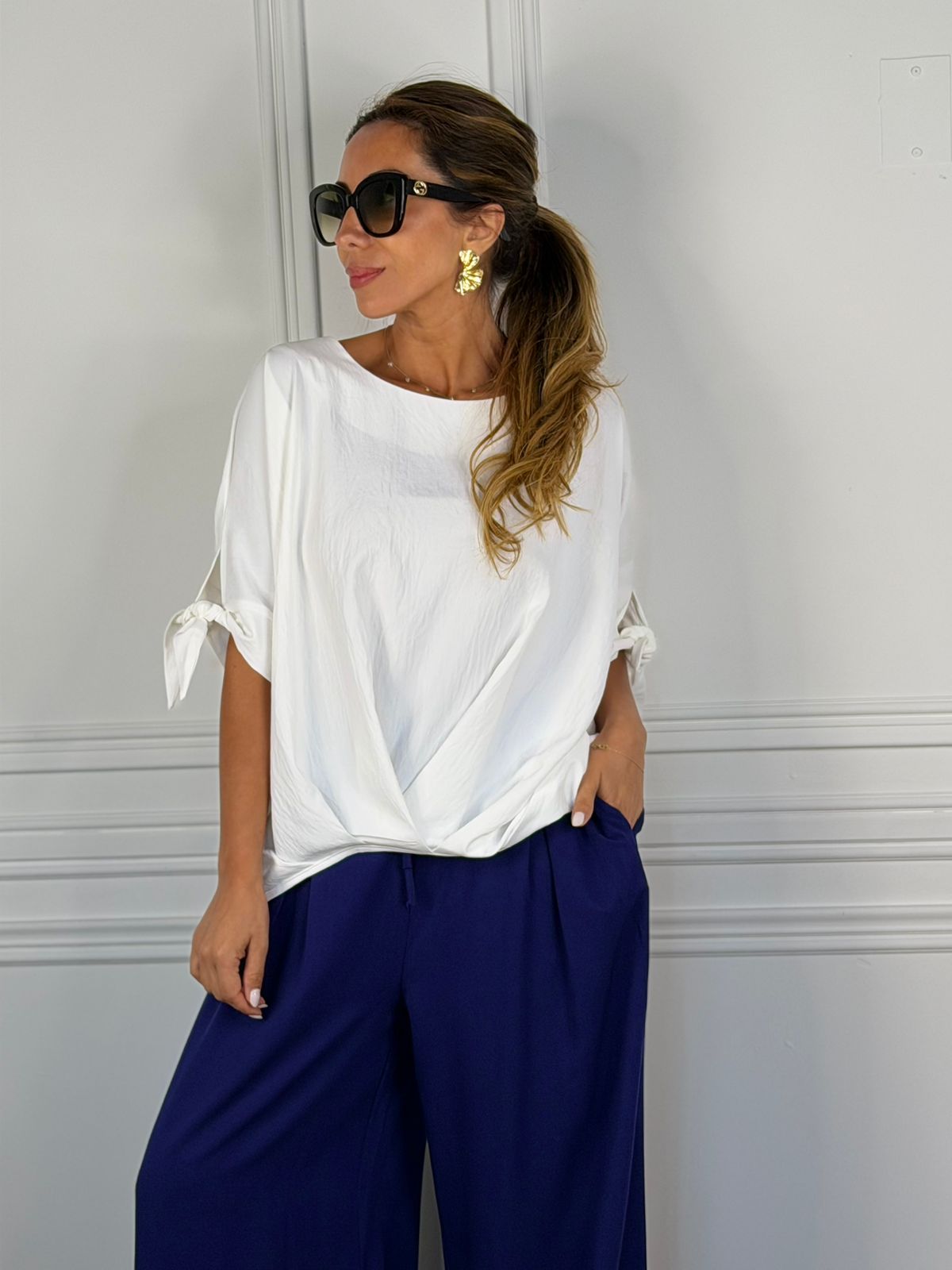 Blusa Livorno blanco