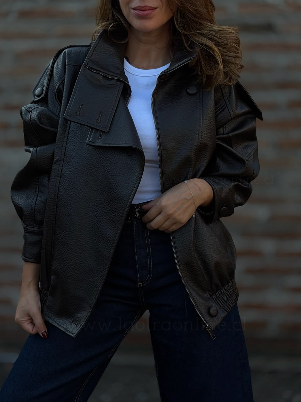 Chaqueta Viral marrón