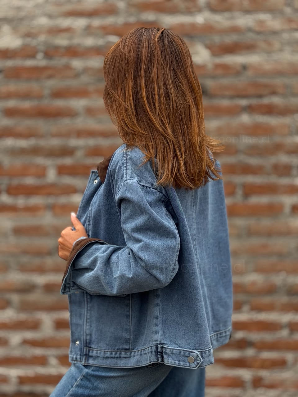 Chaqueta Génova celeste