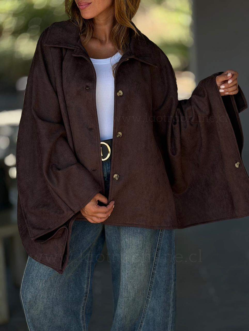 Capa Gamuza Italiana choco