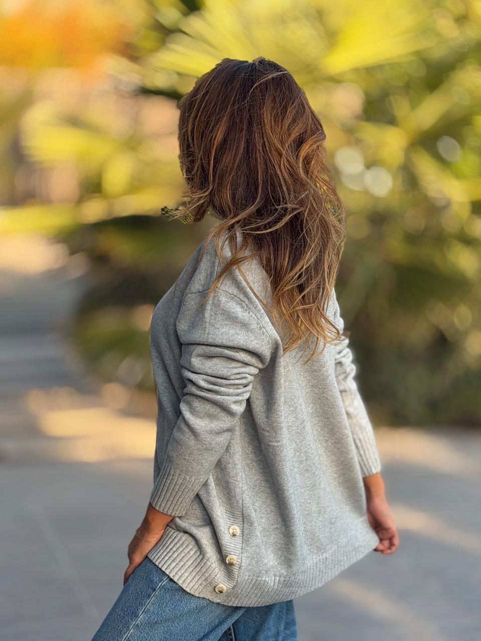 Sweater Summer gris claro