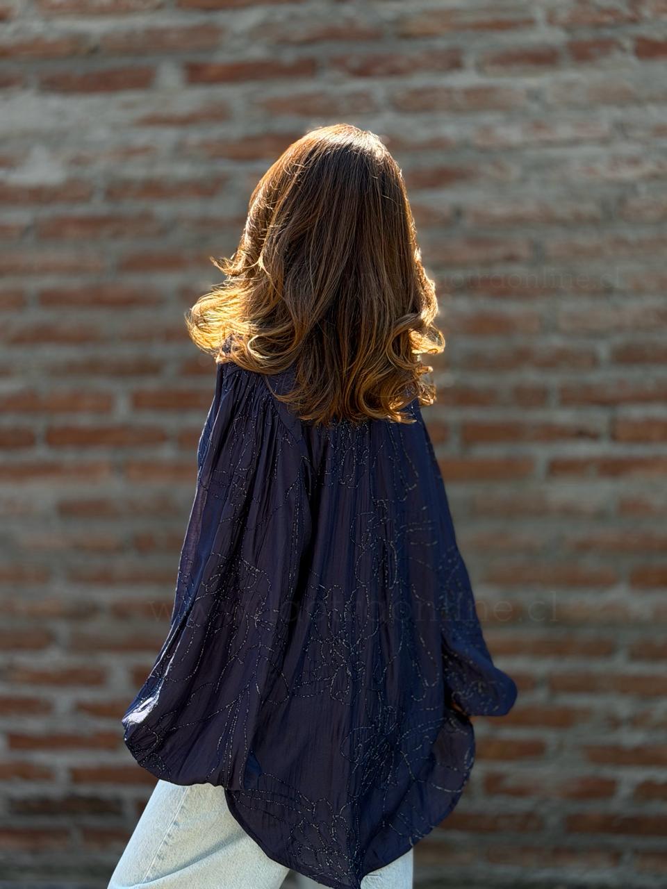 Blusa Montpellier azul