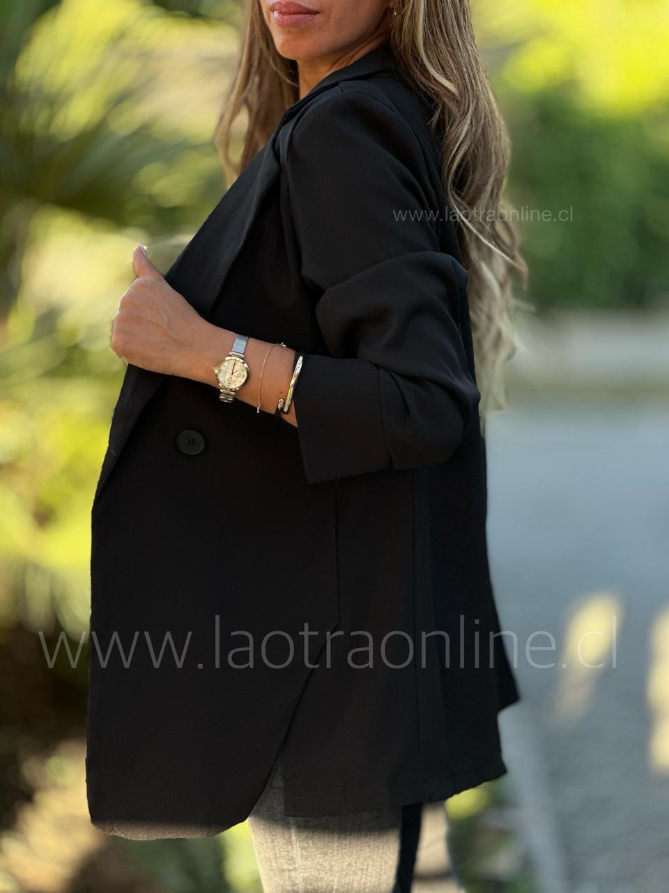 Blazer Isadora negro