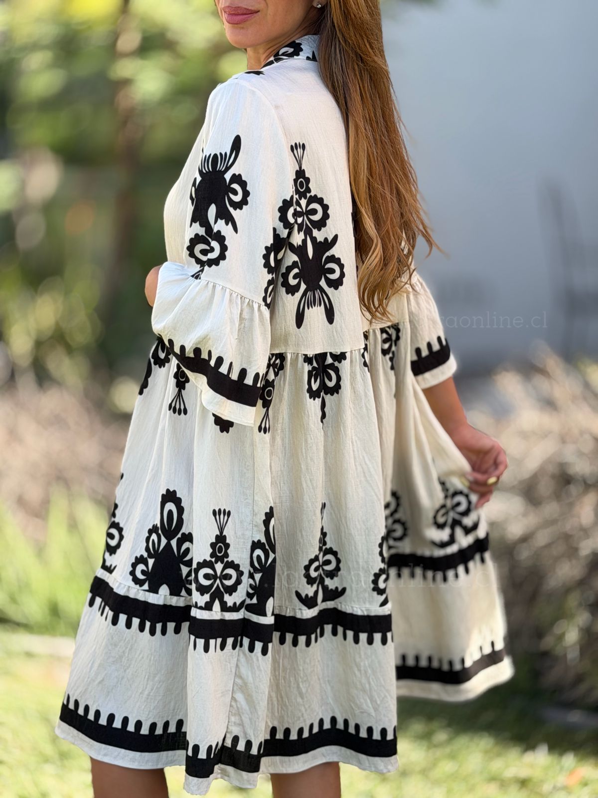 Vestido Británico blanco