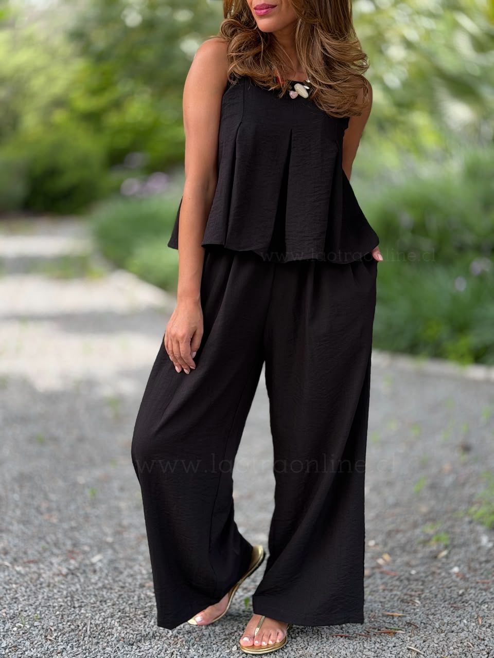 Conjunto Sophia Negro