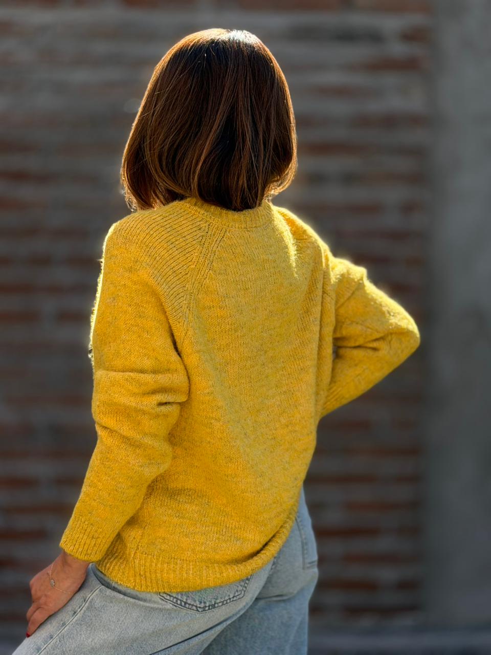 Chaleco París Violette amarillo