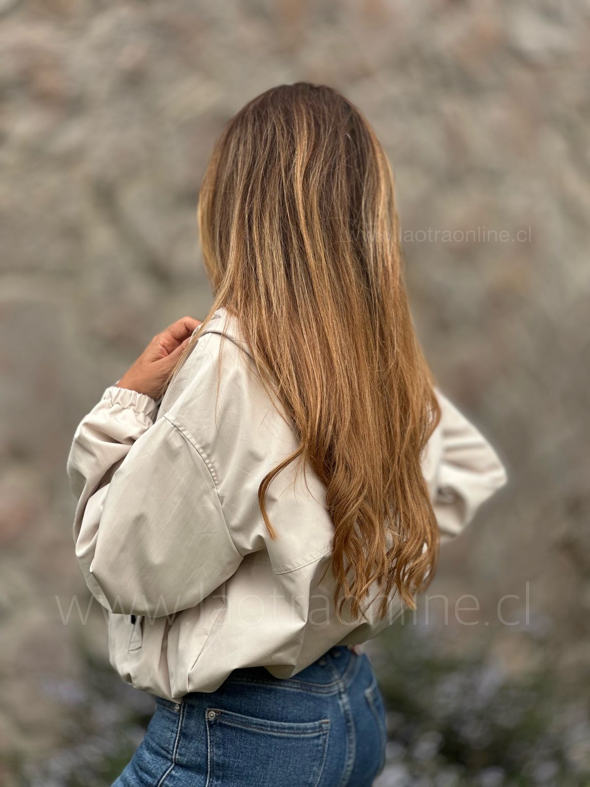Cortaviento Almaguer beige