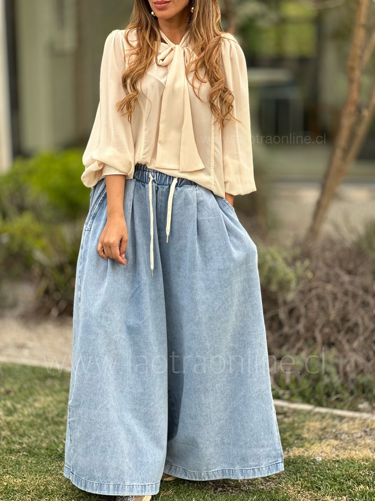 Blusa Belleza vainilla