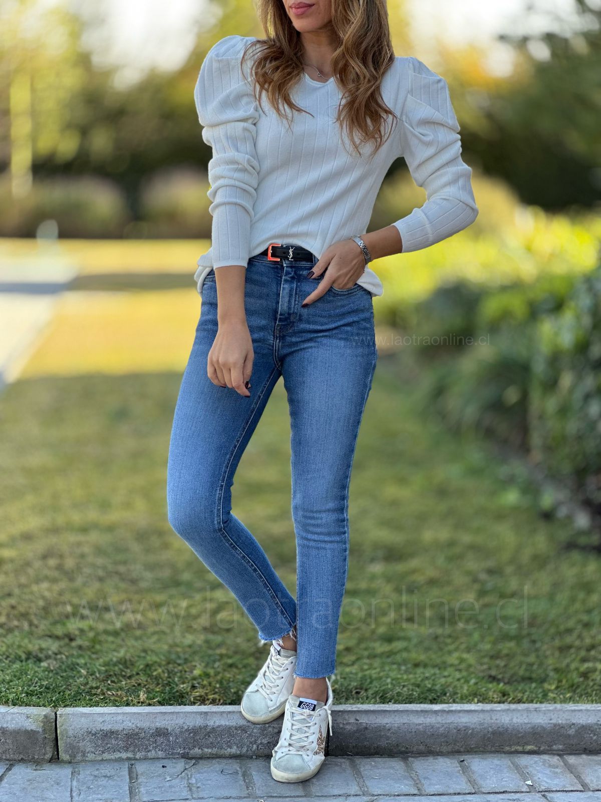 Sweater Maria Gracia blanco
